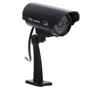 Angoily Fake Camera Cctv Dummy Camera for Home Outdoor Security, High Simulation Imitation, Waterproof Black Model without Battery for Crime Prevention