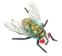 Angoily Fake Fly Model Realistic Plastic Toy Prank Prop for Joke Tricks Party Supplies Educational Play Bug Decoration 2.36 X 1.96 X 0.94 in