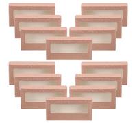 Angoily False Eyelashes Boxes Lash Case 20Pcs 11.20X5.40X2.00Cm Glitter Paper Material Lid Easy to Open and Close Creative Practical Design for Daily Life and Outgoing