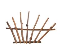 Angoily Finger Shape Natural Wood Twig Ornament, 35X30Cm Rattan Frame Craft Accessory for Holiday Party Decoration, DIY Handicraft Branch for Kindergarten and Rustic Home Décor