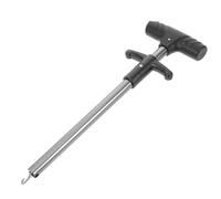 Angoily Fish Hook Remover Tool T-shaped Fish Dehooking Tool with 304 Stainless Steel and Aluminium Alloy Handle Ergonomic Design Comfortable Grip Stable Performance for Outdoor Fishing