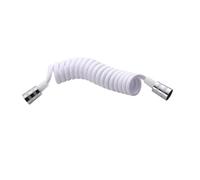 Angoily Flexible Shower Hose with Copper Fittings Household Spring Nozzle Tube for Wash Basin and Toilet Sprayer Easy to Install Leakproof Water Hose for Bathroom Use