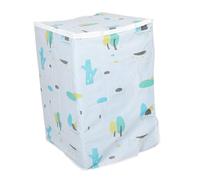 Angoily Flip-top Washing Machine Cover Peva Material for Top Load Washing Machines Keeps Dust Away during Laundry Days and Easy to Use