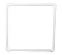 Angoily Floating Fish Feeding Ring for Pond 40cm White Plastic Floating Plant Barrier Fish Tank Accessory for Duckweed Separation and Water Organism Aeration