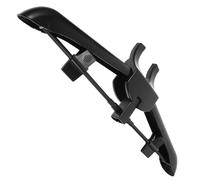 Angoily Folding Garment Steamer Drying Rack with 16Mm Hole Diameter, Black Hanger Accessory for Handheld Ironing Machine, Suitable for Skirts and Pants