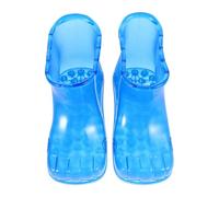 Angoily Foot Soaking Boots Easy to Use 1 Pair for Home Use , Pvc Material Foot Bath Soaker Shoes with 18cm Height , Size within 45 and Reliable Quality for Adults and Family Members