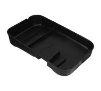 Angoily Fridge Compressor Waste Water Tray Plastic High-strength Drip Pan Black Resists Aging Noise Reduction Evaporation Drain Tray for Freezer Maintenance