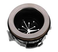 Angoily Garbage Disposer Metal Flange Sink Splash Guard for Waste Disposal Drain Kit Household Garbage Disposal Flange Food Disposer Accessory