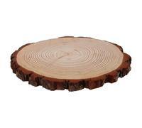Angoily Garden Decorative Wooden Stepping Stones Outdoor 12Pcs 27-30Cm Handmade Cement Path for Lawn