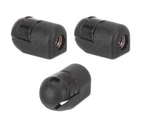 Angoily Gas Spring End Fitting Connector Black M8 3pcs Female Thread with Quick Installation Design and Leak-proof Fit, PC Material Ball Joint Lift Supports for Automotive and Furniture