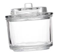 Angoily Glass Kimchi Jar Weighted Lid Airtight Household Pickling Jar for Home Fermenting and Food Storage for Kitchen Use