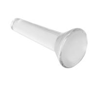 Angoily Glass Muller Grinding Pestle for Artists Ergonomic Clear Glass Paint Grinding Rod for Watercolor Oil Pigment Preparation Smooth Consistent Texture