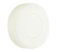 Angoily Glow in Dark Ice Hockey Puck, White PVC for Youth and Adults | Nighttime Visibility, One-piece Seamfree Build, Smooth Abrasion-resistant Surface, Cold Climate Play