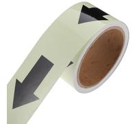 Angoily Glow in Dark Tape Luminous Guiding Tape with Pvc Material and Long Servicing Life for Hotels and Factories Safety Directions Indication