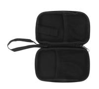 Angoily Glucometer Carrying Bag Meter Organizer Splashproof Easy Organization Multiple Compartments Sleek Modern Design Eva Material for On-the-go Monitoring Suitable for People of Ages