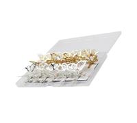 Angoily Hair Clips Hair Barrettes Assorted Colour 3d Butterflies 12pcs for Alloy Material That Hold Tightly and Create Beautiful for New Year and Birthday