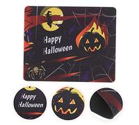 Angoily Halloween Rubber Mouse Mat Non Slip Desk Pad for Laptop Computer Office Gaming Study with Smooth Surface and Skid Design