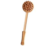 Angoily Handheld Bamboo Massage Hammer with Double-Sided Hammer Head, Sturdy and Not Easy to Break, for Neck and Back Relief for Parents and The Elderly
