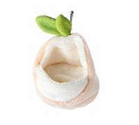 Angoily Handheld Warm Hamster Nest and Pet Sleep Den Cotton Slipper Material, Mini Cozy Bed Suitable for Guinea Pigs and Small Pets