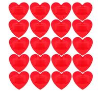Angoily Heart Shaped Bandages 20Pcs Breathable Waterproof Irregular Patches Care Supplies for Valentine's Day and Everyday Use