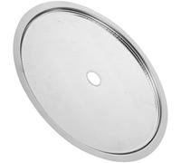 Angoily Heat Diffuser Silver Stainless Steel and Induction Cooker Lid Kit for, Simple to Use with Wide Applicability Induction Hob Heat Diffuser Plate Hot Pot Table Repair Hole