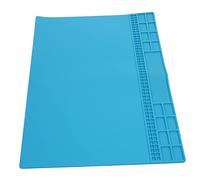 Angoily Heat-Resistant Soldering Mat Electronic Repair Cushion Grooves for Parts
