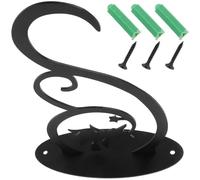 Angoily Heavy Duty Iron Hanging Plant Hook Wall Mounted Bracket for Outdoor Garden Lanterns Bird Feeders and Flower Baskets, European Style Witch Design for Patio and Lawn