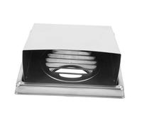 Angoily Heavy Duty Stainless Steel Exhaust Vent Cover Weatherproof Wall Mounted Dryer Vent Cap with Rainproof Design Animal Air Ventilation for Home and Industrial Use