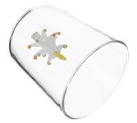 Angoily High Borosilicate Glass Christmas Tree Mug for Hot and Cold Drinks Holiday Beverage Cup with Stable Construction Easy to Clean Drinkware for Festive Gatherings and Daily Use