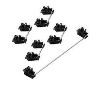 Angoily High Performance Black Abs Mechanical Keyboard Key Stabilizer Satellite for Shift Key, Easy to Install 2u and 6.25u Sizes, for Mechanical Keyboard Assembly
