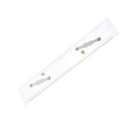 Angoily High-precision Acrylic Navigation Parallel Ruler for Nautical Chart Plotting Stable Angle Drafting Tool for Ocean Voyages Engineering and Coastal Piloting