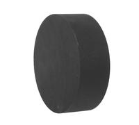 Angoily High Purity Round Graphite Electrode Disk Conductive Pad Corrosion-Resistant Graphite Plate for Electrochemistry Scientific Experiments and Industrial Use