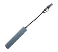 Angoily High-speed Hub USB Extender for PC Laptop USB Hub Compact Design for Home Office and Travel Use