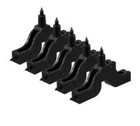 Angoily Hole Punch Tool Plastic Material 5pcs for Drip Irrigation Hose with High Strength, Creates 3mm and 4mm Holes in Tubing, Suitable for Lawn and Flower Beds