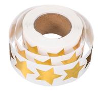 Angoily Holographic Pentagram Star Stickers for Students Self Adhesive Reward Labels Shiny Incentive Stickers for Classroom Motivation and Gift Packaging