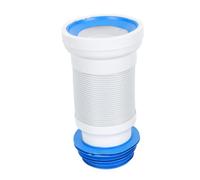Angoily Home Toilet Sewage Connecting Tube with Enlarged Inner and Unique Sealing Design Easy Installation and Odor Leak Prevention Household Toilet Accessory for Wall and Side Outlet