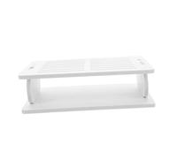 Angoily Hotel Card Holder Stand Slots Plastic Business Card Organizer for Office Front Desk Reception Desktop Display for Hotel Workspace Exhibition