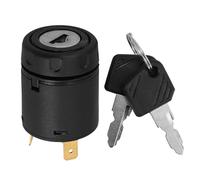 Angoily Ignition Switch with Keys Replacement for Forklift and Mobility Scooter, Efficient Copper and Plastic Construction, Operated by Key, Suitable for On/off Ignition Start