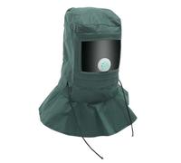 Angoily Industrial Sandblaster with and Oxford Cloth Cover Breathable Dust Protection Hood with Elastic Neck Design Lightweight Sanding Safety Gear for Fine Dust and Splash Prevention