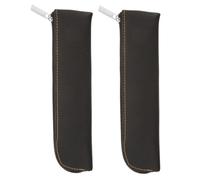 Angoily Insulin Pen Storage Pouch with Enhanced Protection and Shockproof Design 2pcs Made of Pu Leather Portable and Washable Insulin Supplies Bag for Travel and Daily Use