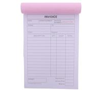 Angoily Invoice Book for Small Businesses Trade 2 Part Order Receipt Book Record Keeping Purchase Order Tracking - Business Invoice Receipt for Industry