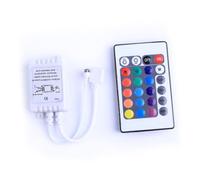 Angoily Ir Key Rgb Remote Controller for Smd LED Strip Lights Wireless Color Changing Fading Brightness Control Box for LED Stripe Lighting