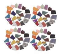 Angoily Irregular Ceramic Mosaic Tiles Mixed Color Pieces for DIY Craft Making Artistic Porcelain Broken Tiles for Creative Handicraft Decoration