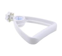 Angoily Iv Stand Grip Handle for 1"/1.2" Od Pole, Portable Plastic Infusion Stand Part with Tighten Screw Clip, Suitable for Home Care Mobility and Hospital Use
