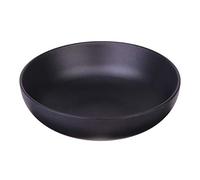 Angoily Japanese Ramen Bowl Melamine Soup Bowl Noodle Bowl Rice Bowl Soup Bowl Salad Bowl Udon Pho Bowl for Home Restaurant Kitchen Black S