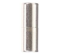 Angoily Jewelry Making Supplies: Silver Necklace Clasp Replacement 1mm Hole - Decorative Screw Twist Barrel Fastener Clasps - Metal Cord End Connectors for DIY Bracelet Necklace