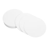 Angoily Laboratory Filter Paper 100pcs White Cotton Fibre for Chemical Analysis and Experiment Water Filtration