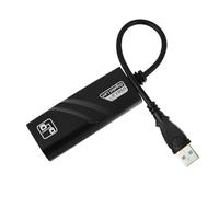 Angoily Lan Ethernet Network Adapter for Tv Stick Gen Usb Ethernet Adapter for Connecting to Tv Stick Stop Buffering in Streaming Scenario
