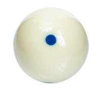 Angoily Large 5.72cm Wear-resistant Six Dots Cue Ball, Replaceable Professional White Billiard Ball for Training and Leisure Pool Games