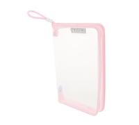 Angoily Large Capacity File Bag with Zipper Closure Transparent Document Organizer for Students and Professionals Paper Holder Protecting Textbooks and Stationery